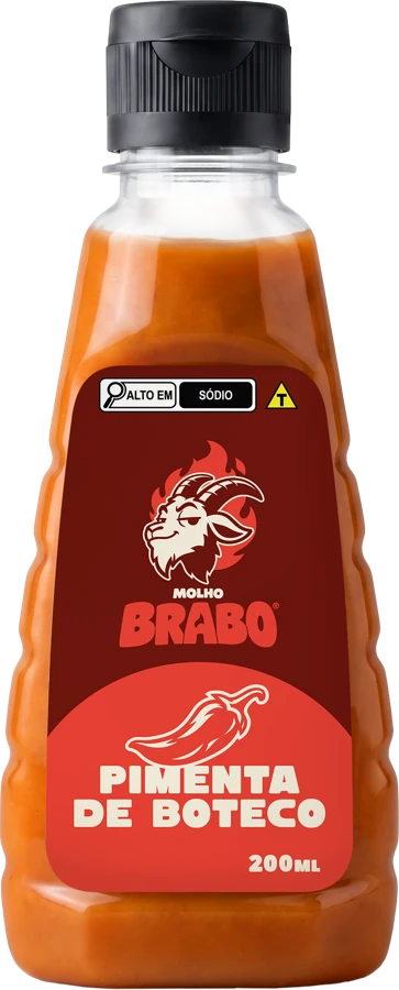 Molho Brabo sabor Pimenta de Boteco