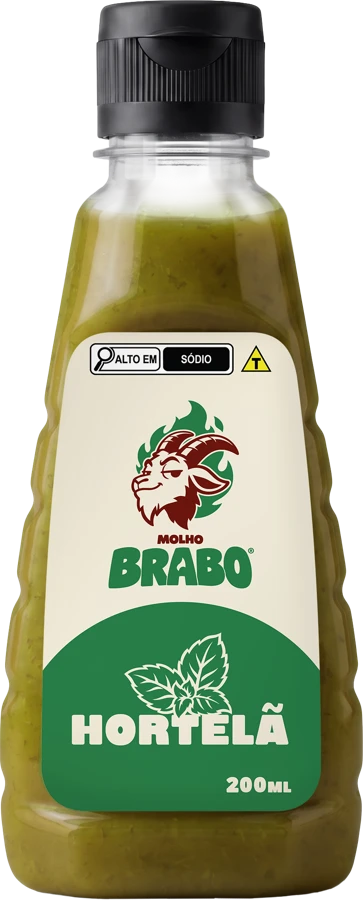 Molho Brabo sabor Hortelã